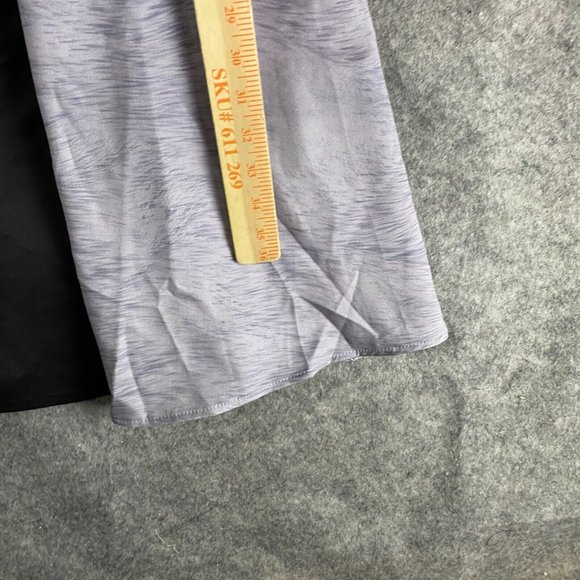 FHQ Collection Dress A-Line Medium Women's Sleeveless NWT Gray Polyester M - Picture 6 of 8